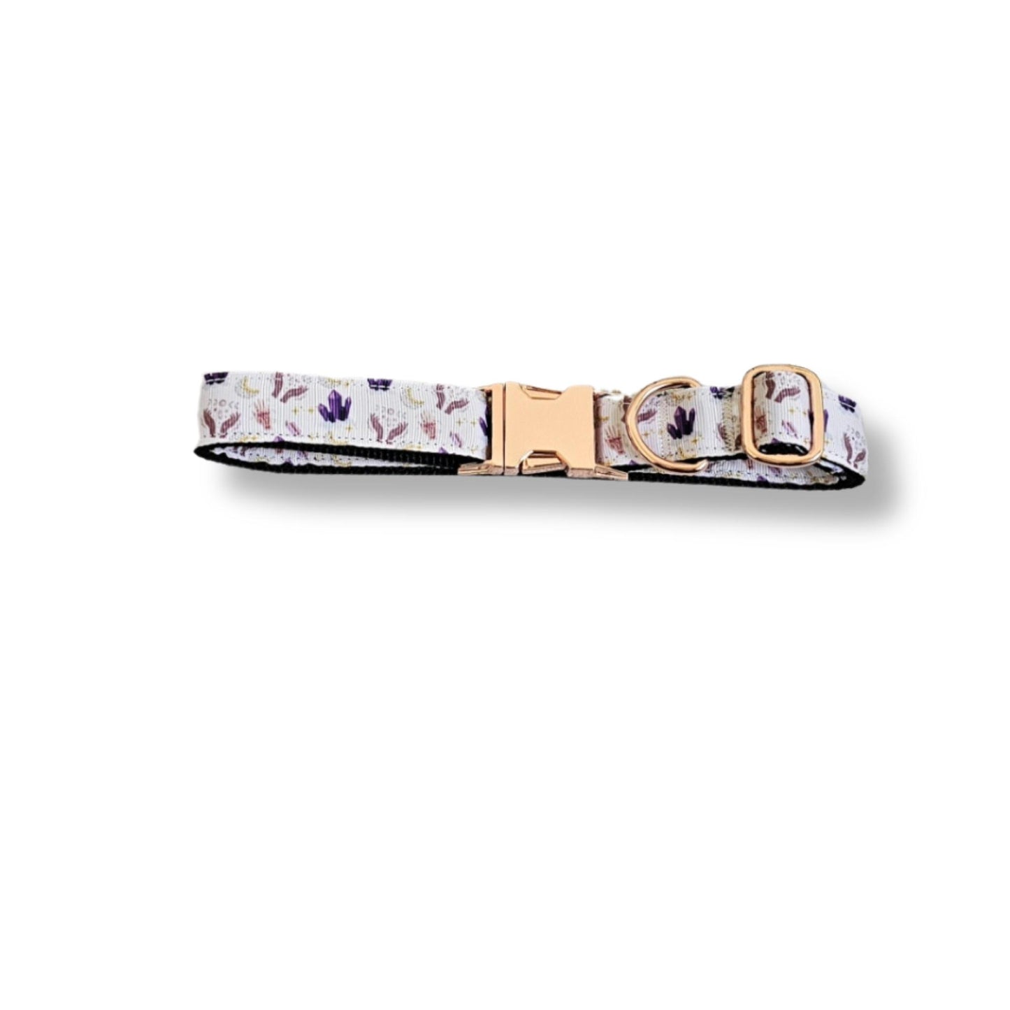 Into The Mystic Crystals Dog Collar