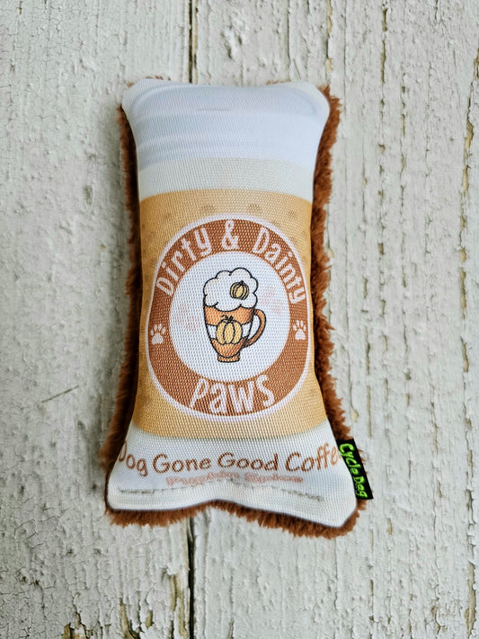 Pupkin Spice Eco-friendly recycled filling dog toy