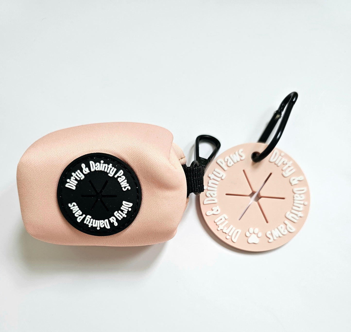 Peachy Poop Bag Pouch