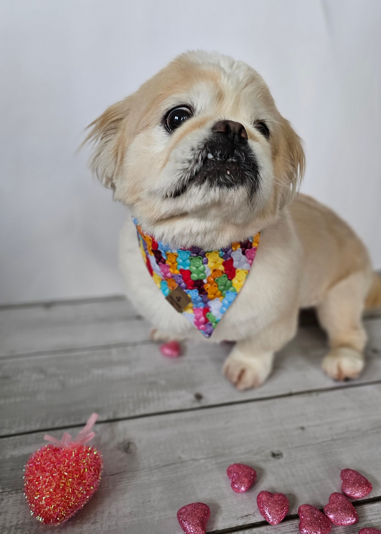 Gummy Bears Scrunchie Dog Bandana