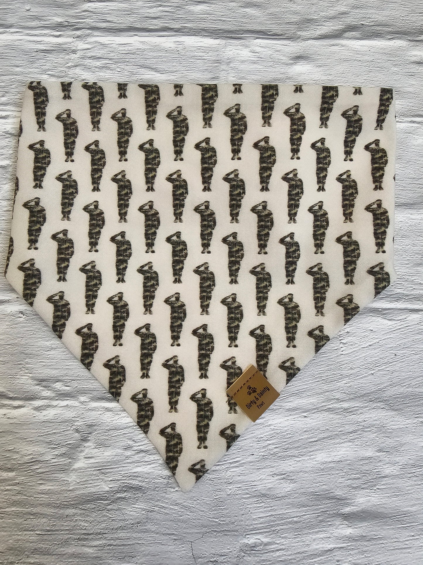 FUNDRAISER For Warrior Dog Foundation! Some Gave All/Soldiers Reversible Bandana