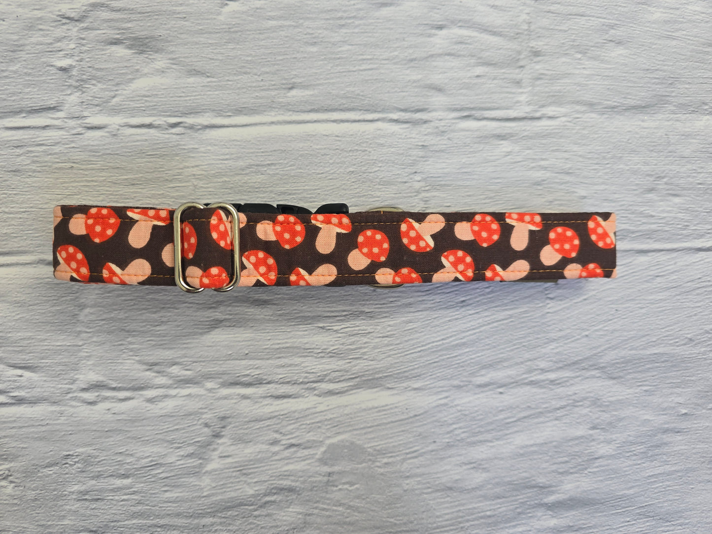 Whimsical Mushroom Dog Collar | Nature-Inspired Pet Accessories by Dirty & Dainty Paws