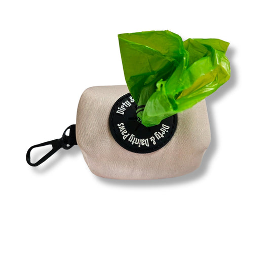 Taupe Poop Bag Pouch