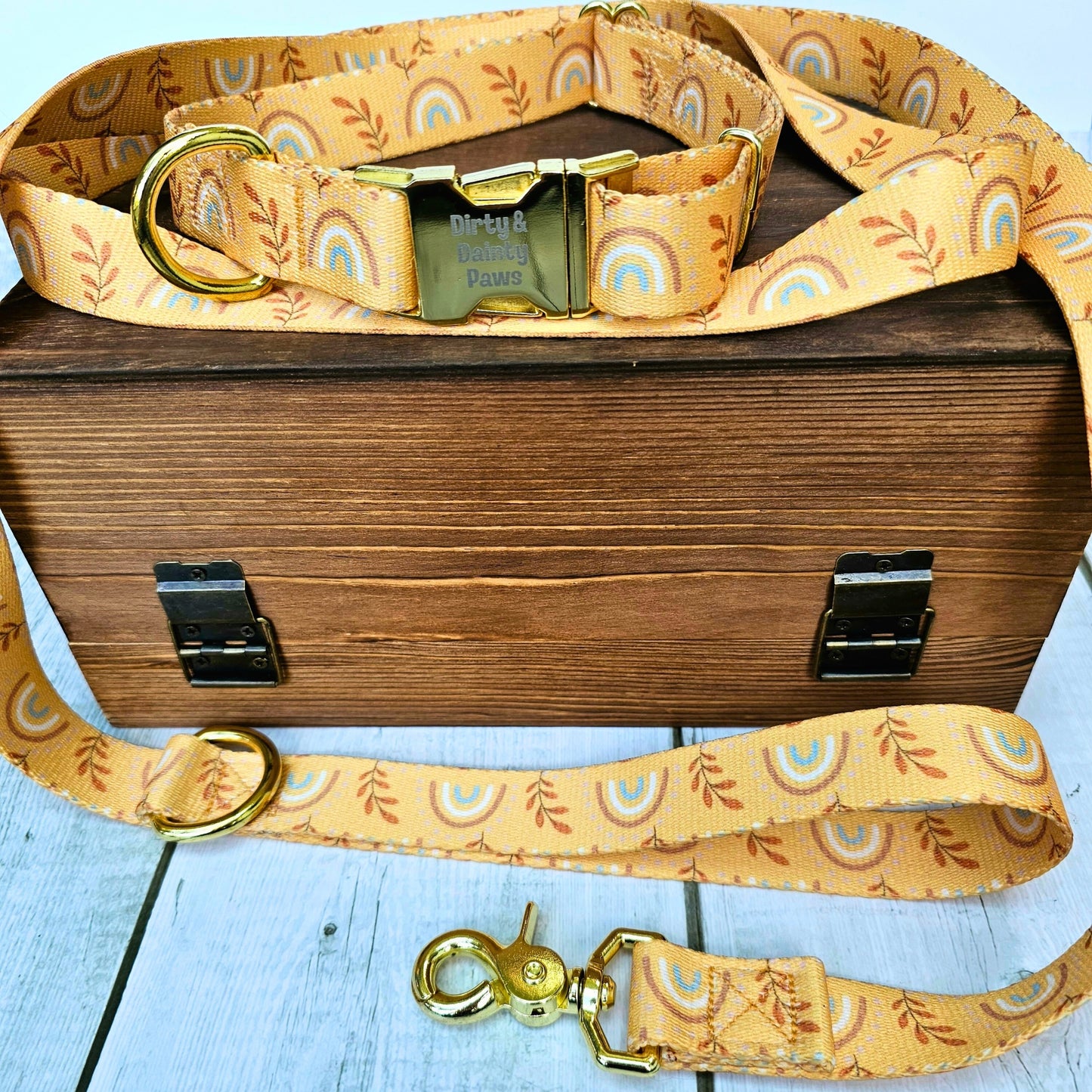 Boho Rainbows Collar