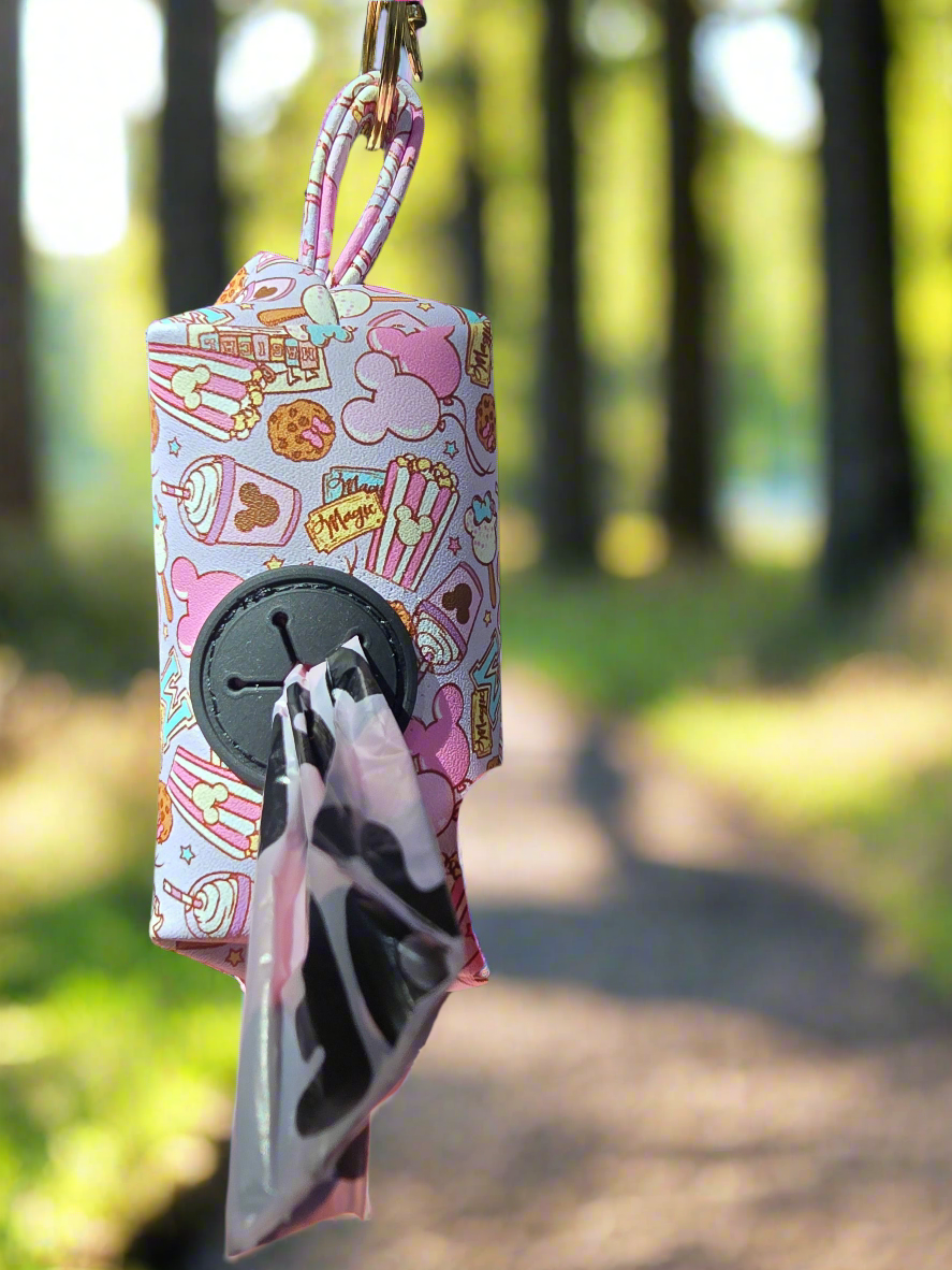Park Days Faux Leather Poop Bag Holder