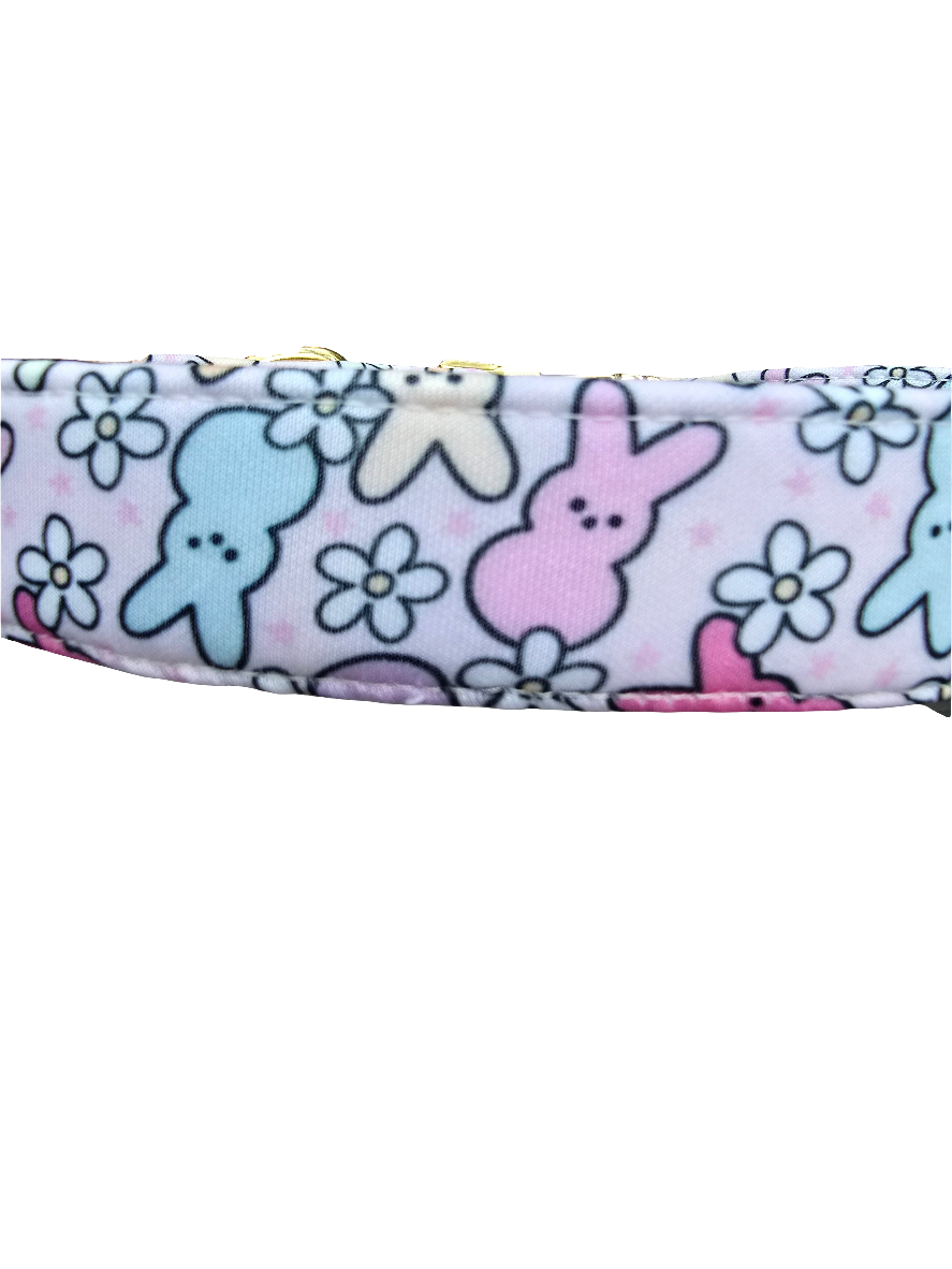 Easter Peeps Neoprene Dog Collar | Adjustable & Comfortable Spring Pet Accessory