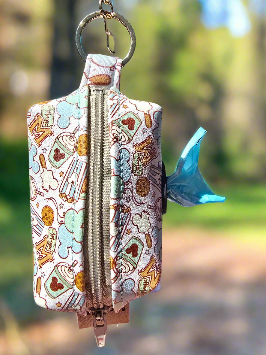 Park Days Faux Leather Poop Bag Holder