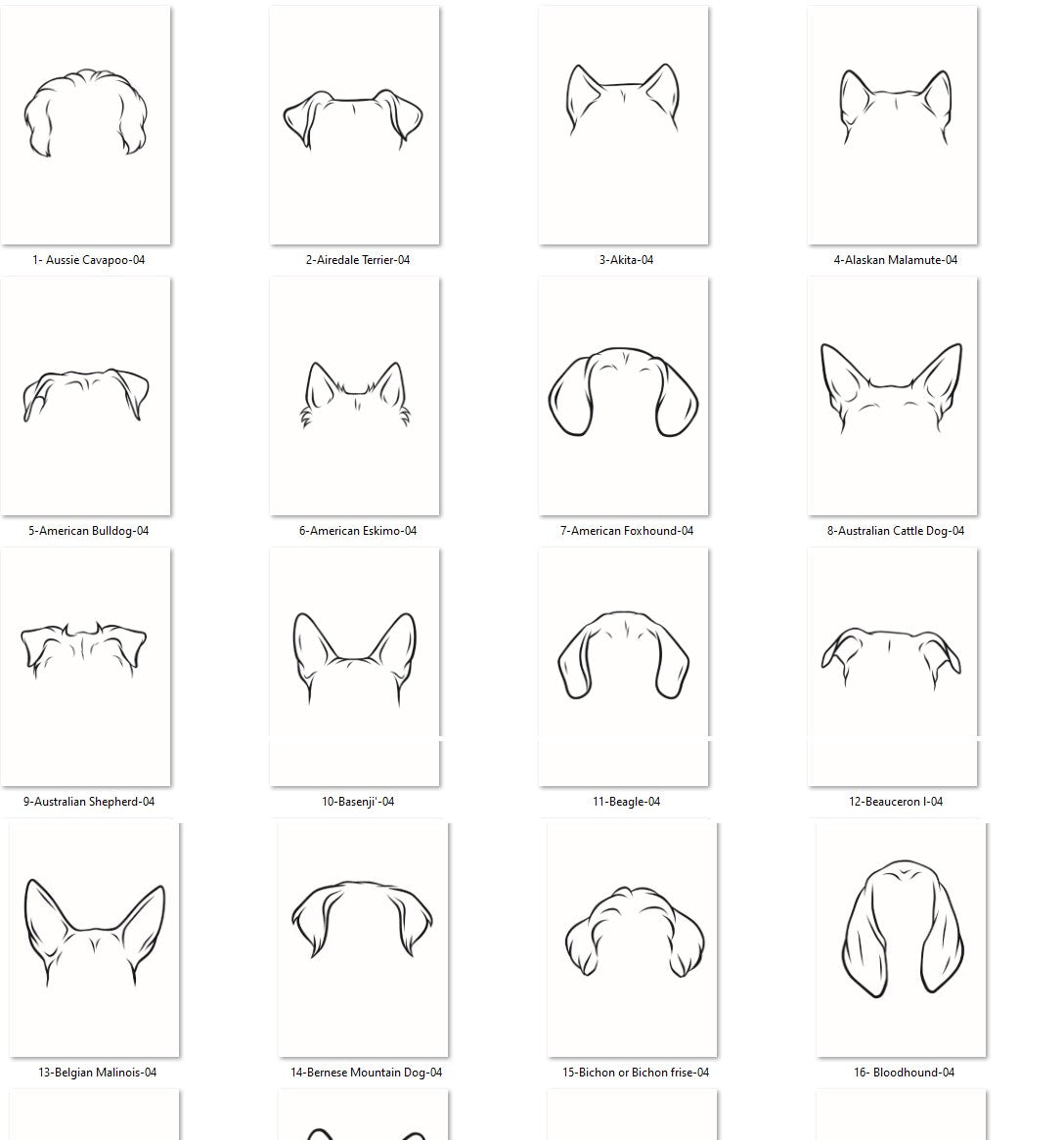 This Dog Mom Wears Her Heart on Her Sleeve -ADD YOUR DOGS NAME AND EAR OUTLINE Personalized Crewneck Sweatshirt