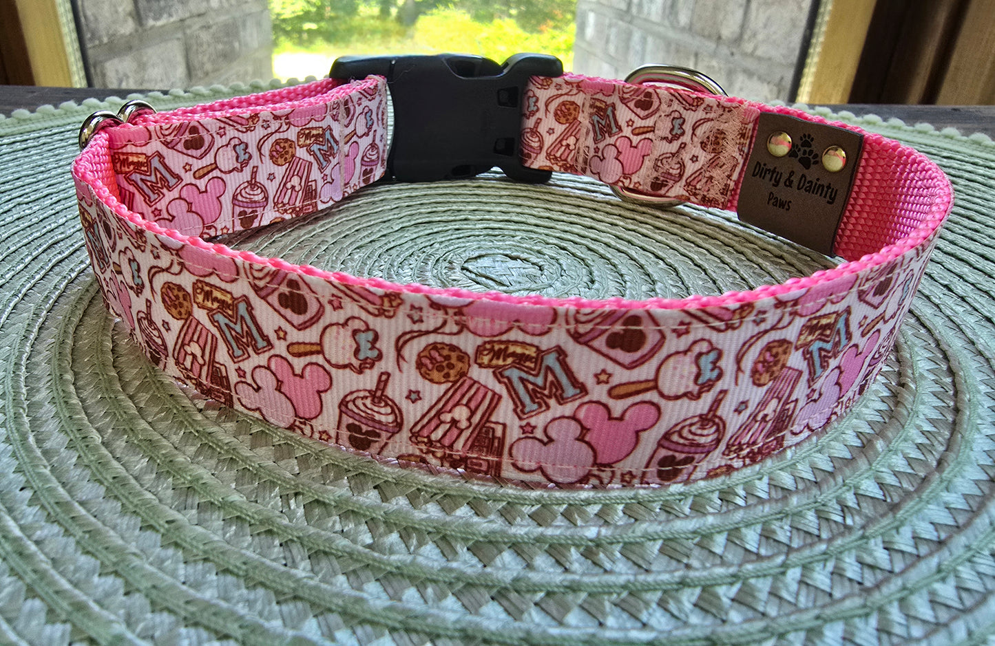Magical Treats Dog Collar Pink and Purple – Adjustable, Comfortable & Durable