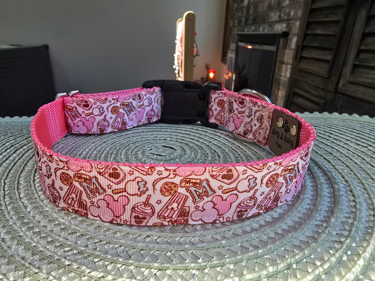 Magical Treats Dog Collar Pink and Purple – Adjustable, Comfortable & Durable