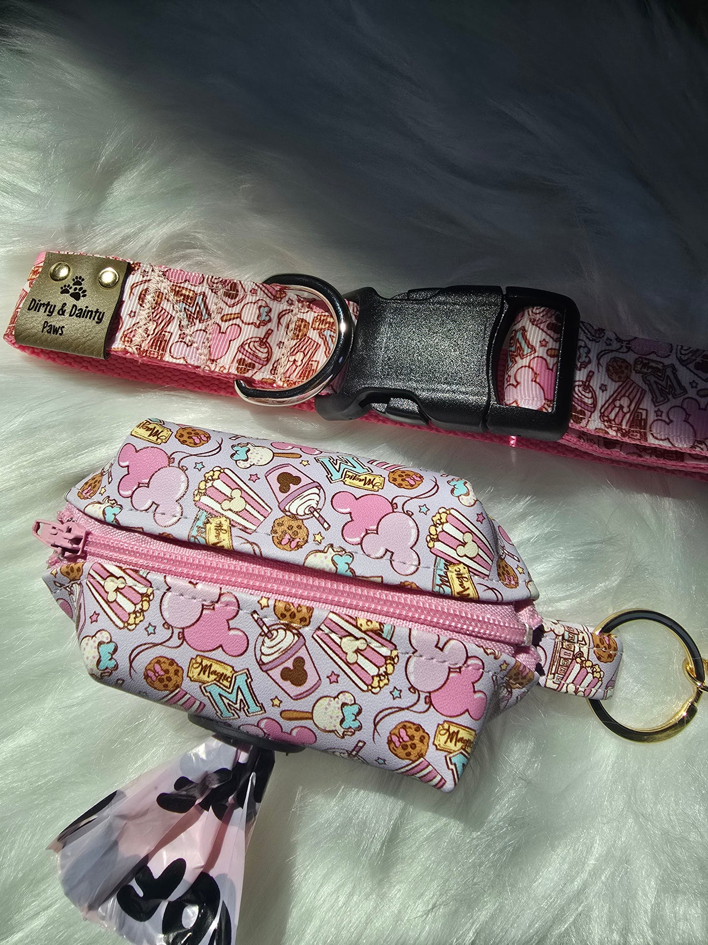 Magical Treats Dog Collar Pink and Purple – Adjustable, Comfortable & Durable
