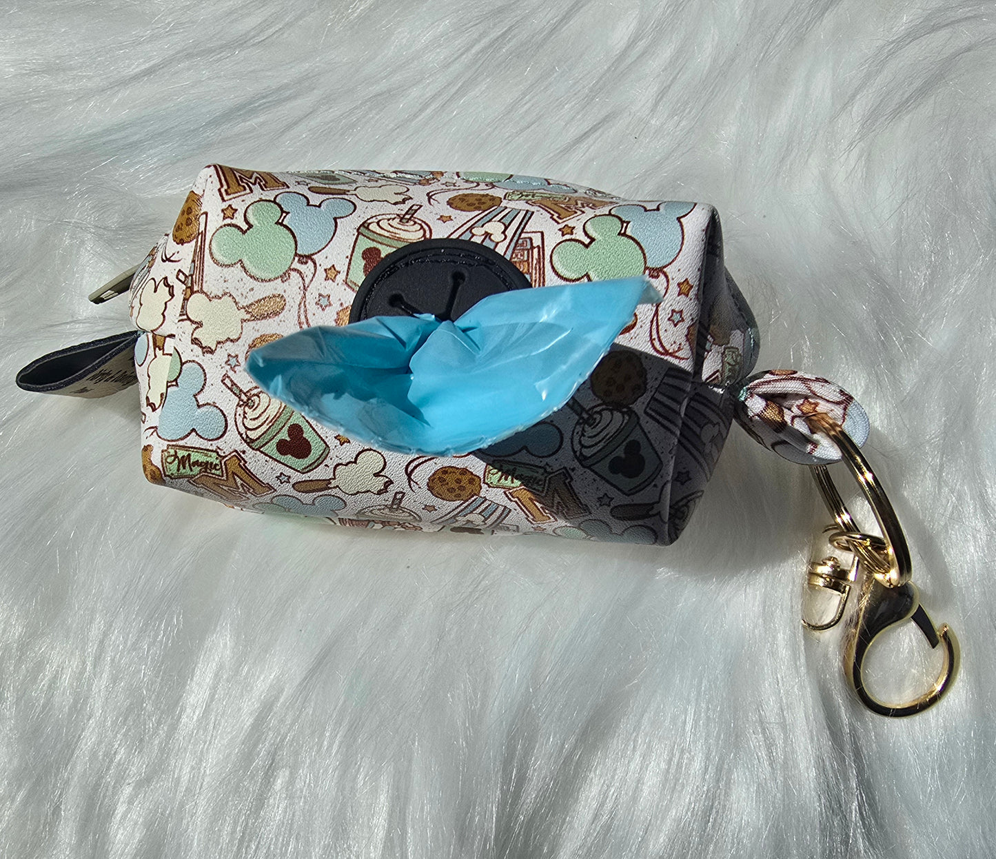 Park Days Faux Leather Poop Bag Holder