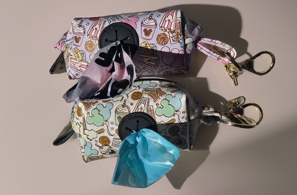 Park Days Faux Leather Poop Bag Holder