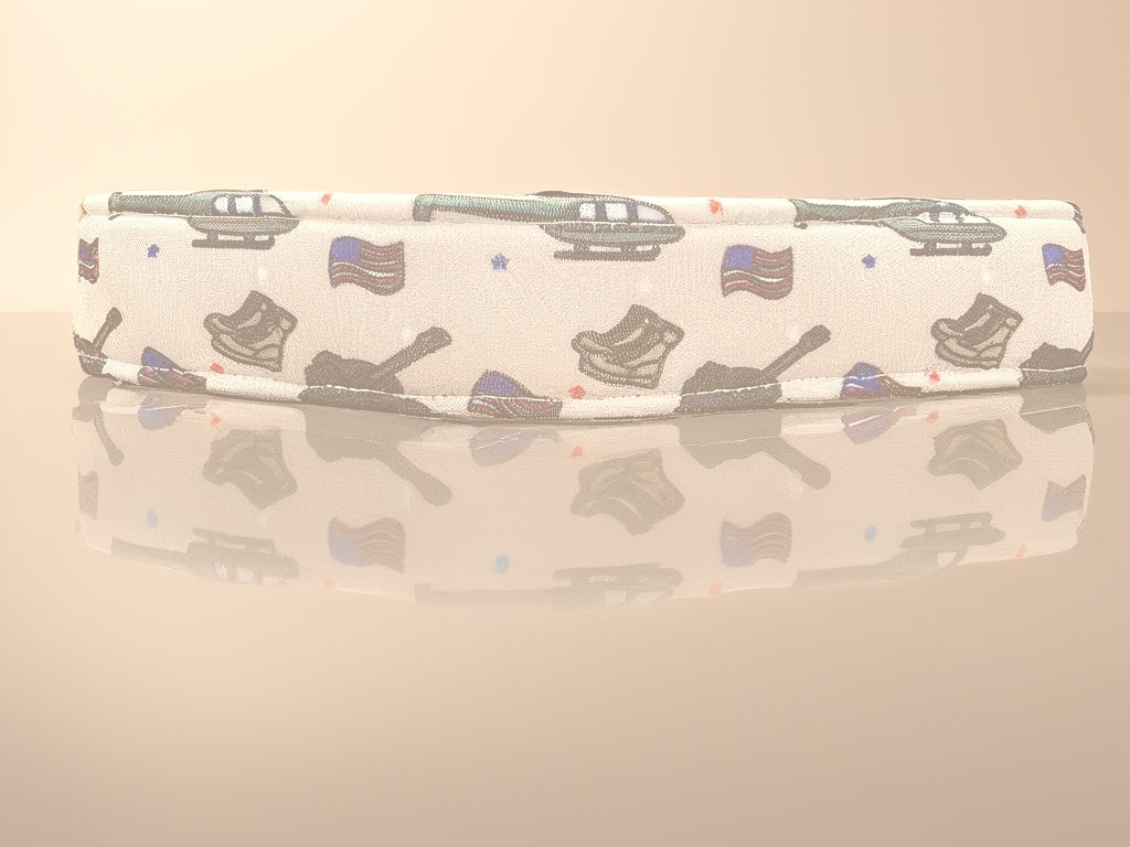 Military Neoprene Dog Collar – Durable & Padded with Patriotic Military Print