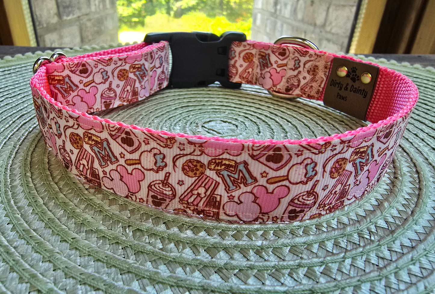 Magical Treats Dog Collar Pink and Purple – Adjustable, Comfortable & Durable