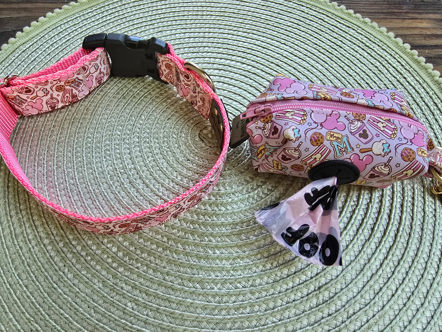 Magical Treats Dog Collar Pink and Purple – Adjustable, Comfortable & Durable