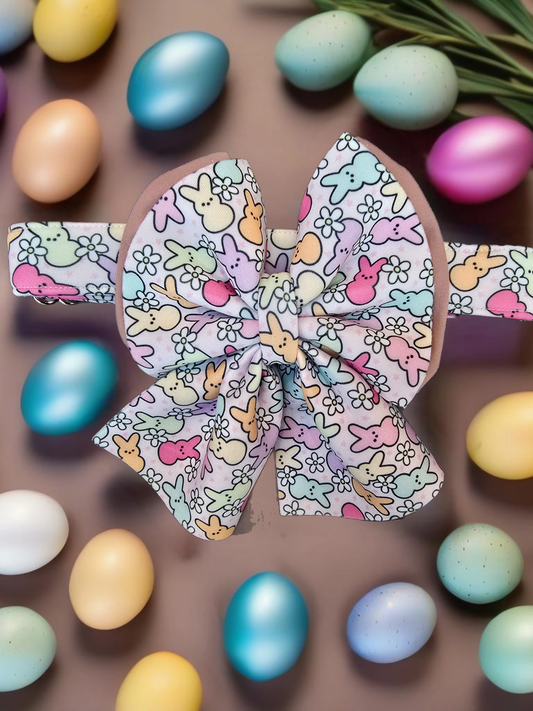 Peeps Neoprene Sailor Bow| Slip onto Collar