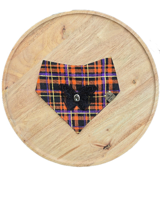 Gothic butterfly/Black sparkles