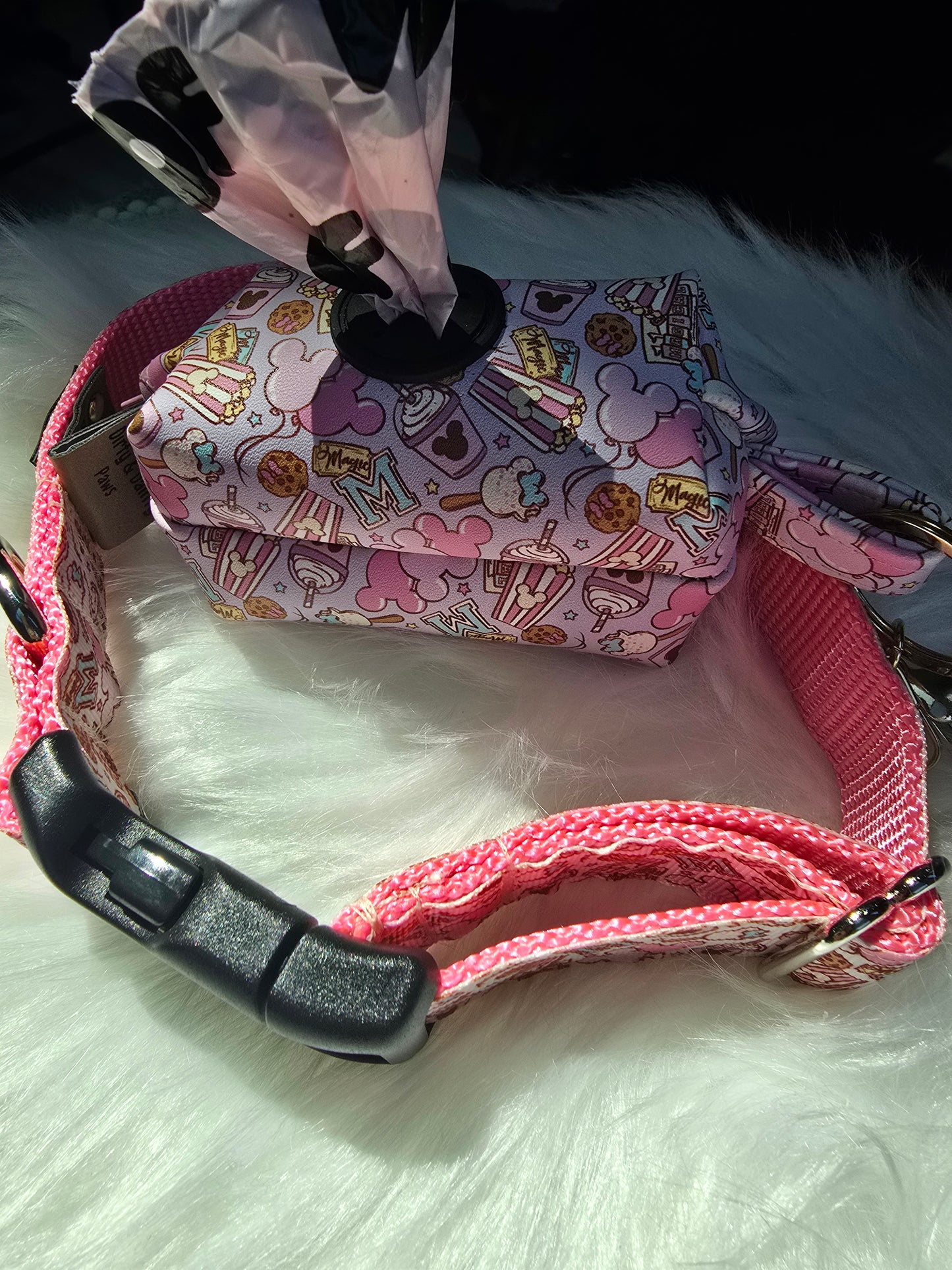 Magical Treats Dog Collar Pink and Purple – Adjustable, Comfortable & Durable