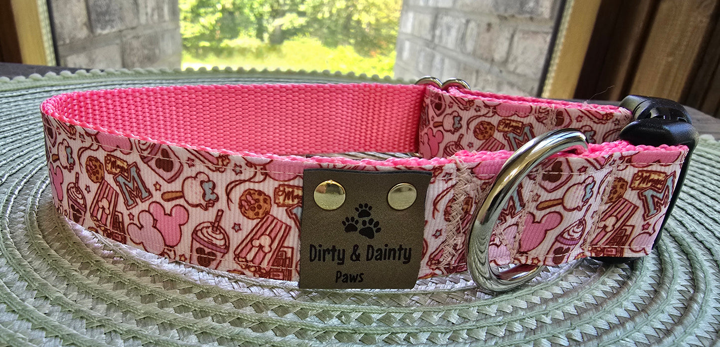 Magical Treats Dog Collar Pink and Purple – Adjustable, Comfortable & Durable