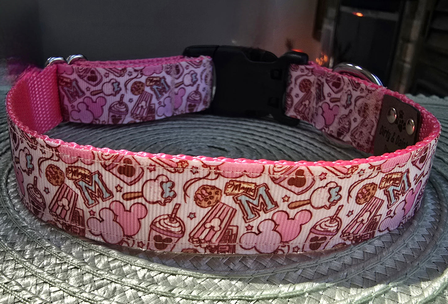 Magical Treats Dog Collar Pink and Purple – Adjustable, Comfortable & Durable