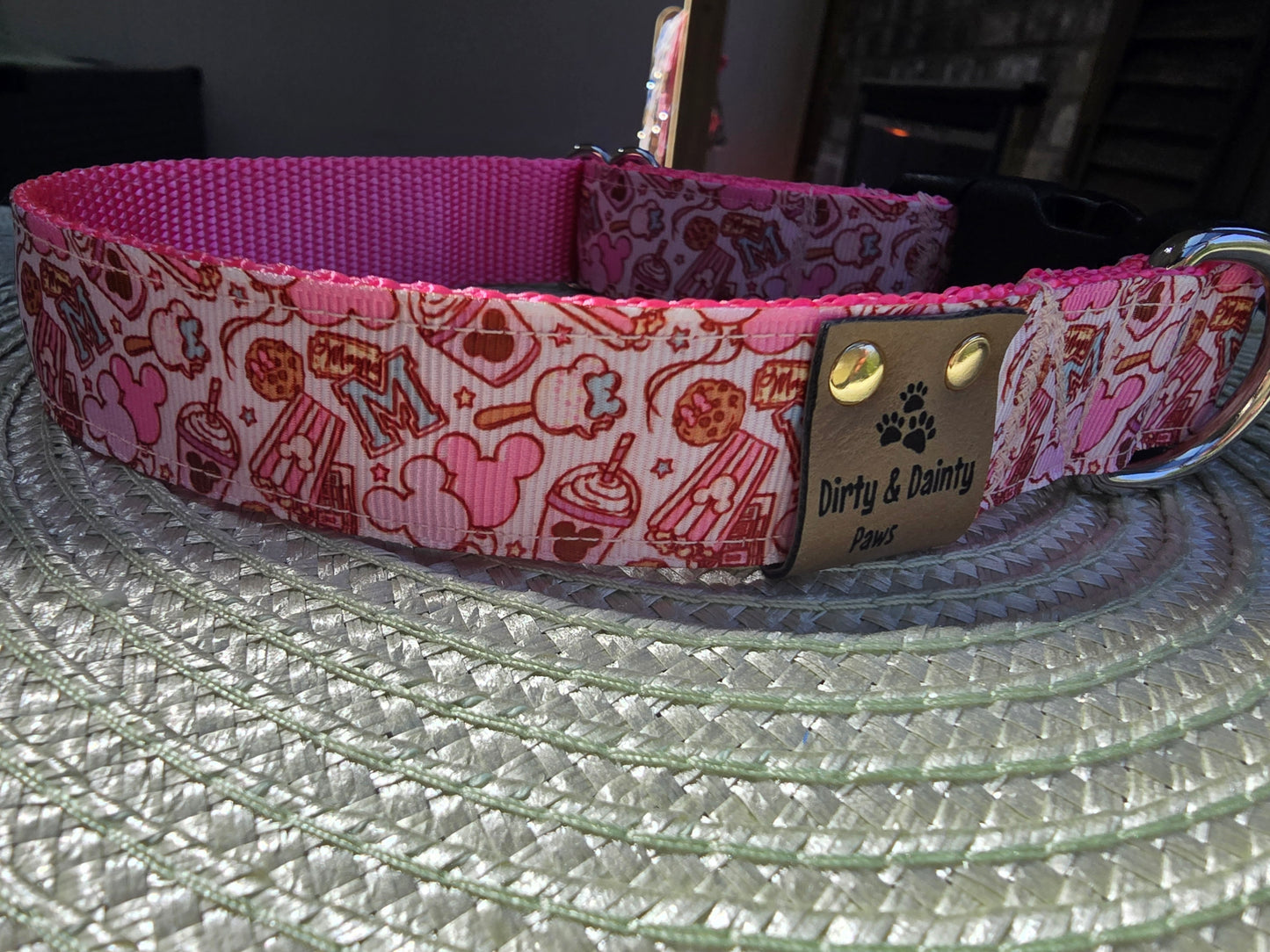 Magical Treats Dog Collar Pink and Purple – Adjustable, Comfortable & Durable