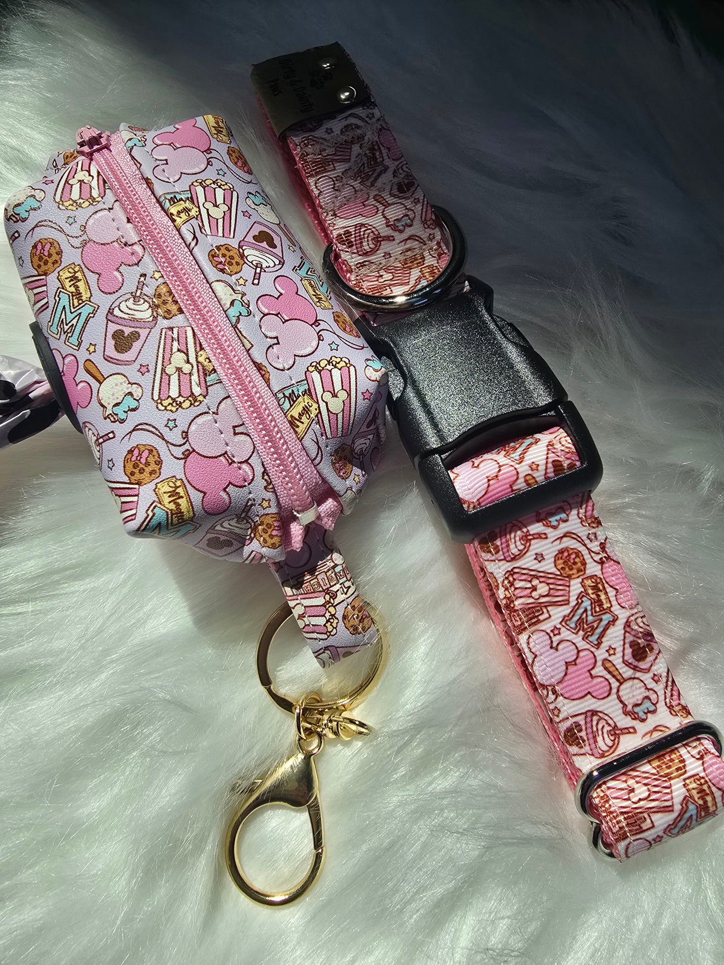 Magical Treats Dog Collar Pink and Purple – Adjustable, Comfortable & Durable