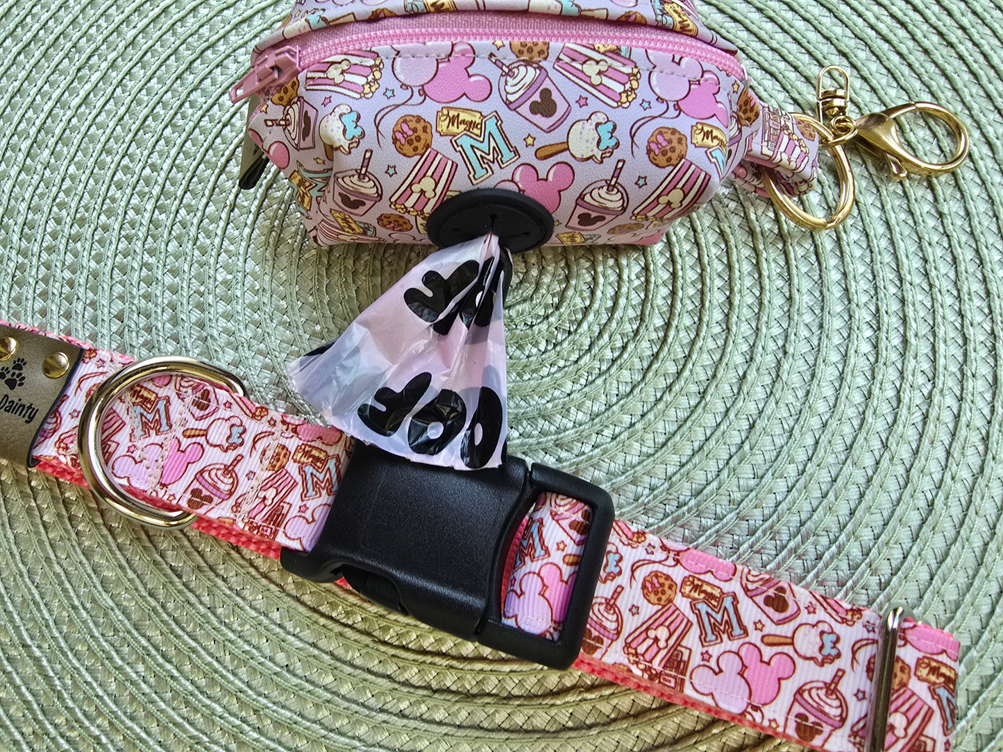 Magical Treats Dog Collar Pink and Purple – Adjustable, Comfortable & Durable