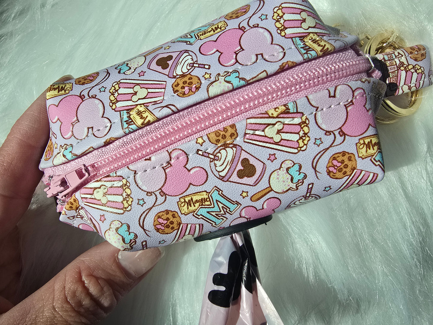 Park Days Faux Leather Poop Bag Holder