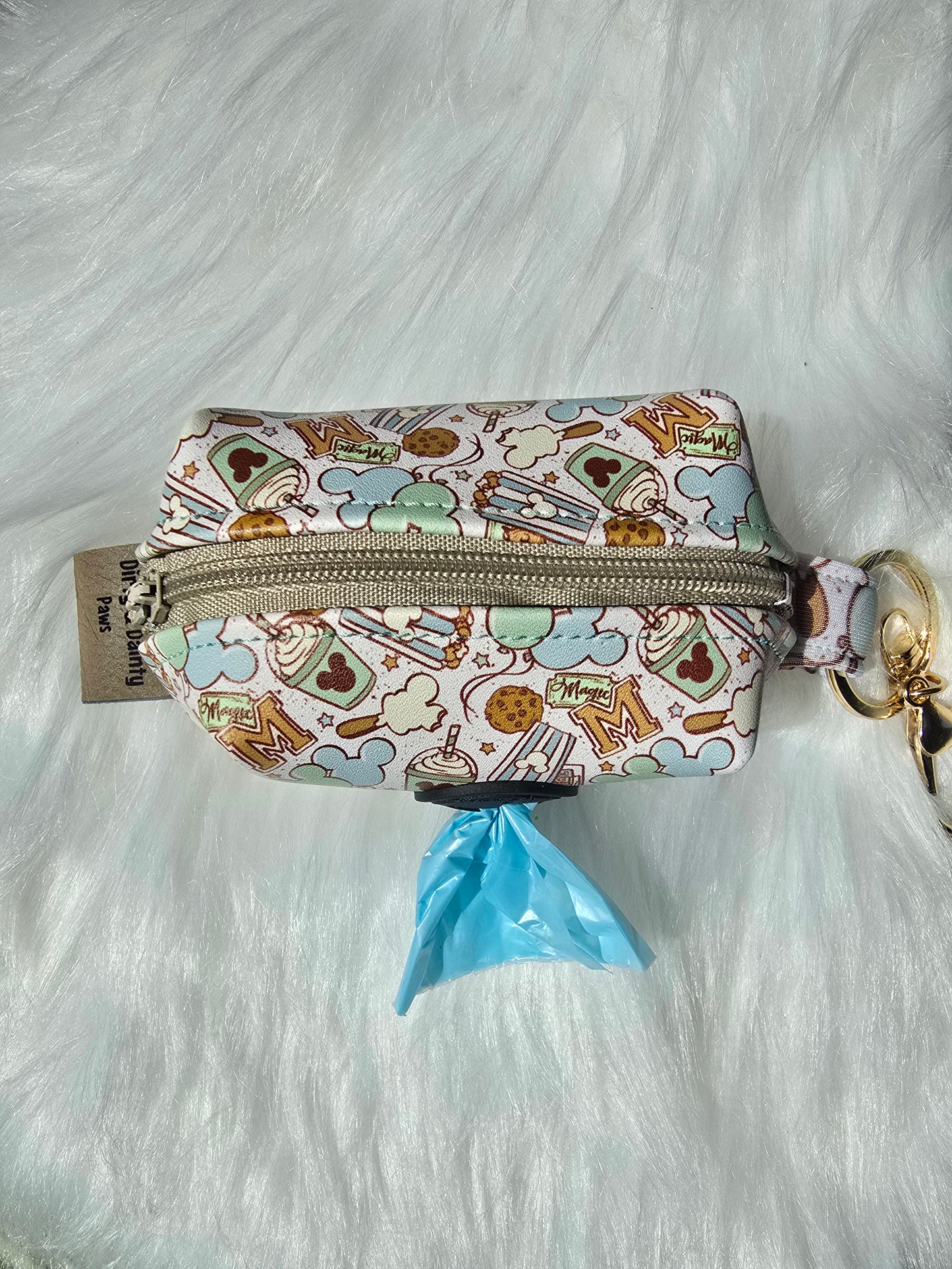Park Days Faux Leather Poop Bag Holder