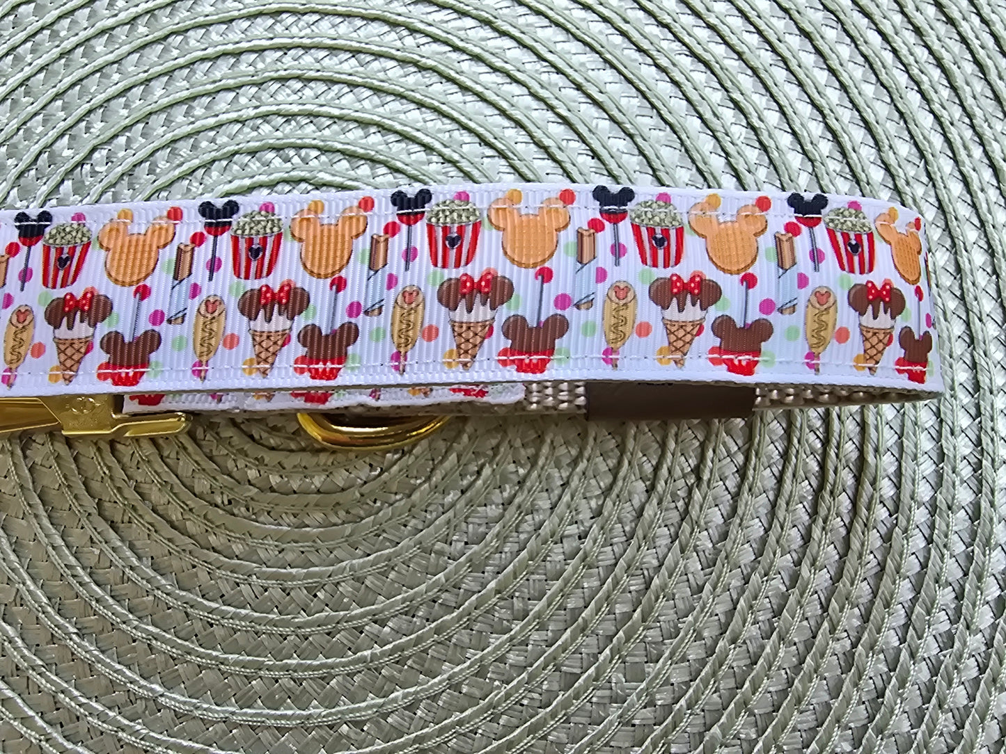 Magical Treats Nylon Dog Collar – Gold Hardware | Dirty & Dainty Paws