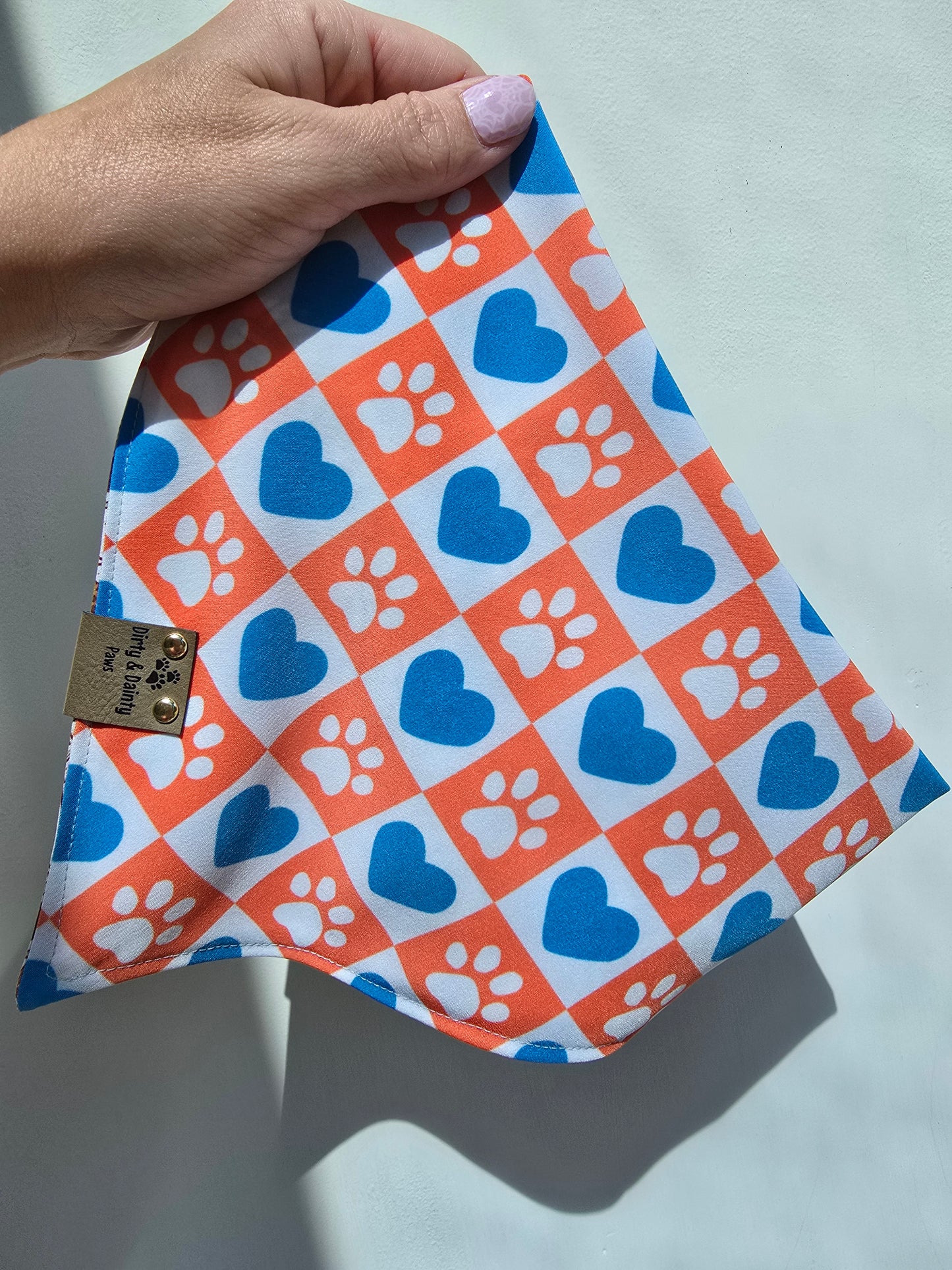 Magical Treats/ Minnie and Mickey Jack-O-Lantern Dog Bandana – Zoomie Proof| Pink or Blue | Dirty & Dainty Paws