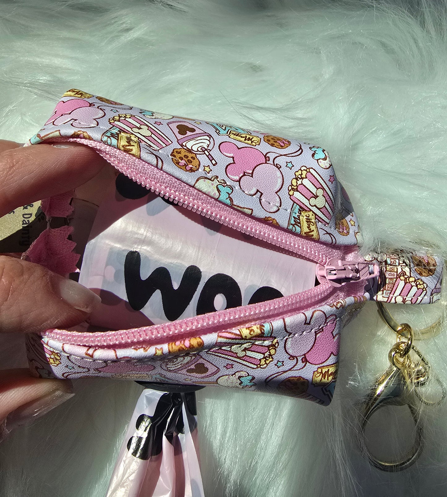 Park Days Faux Leather Poop Bag Holder