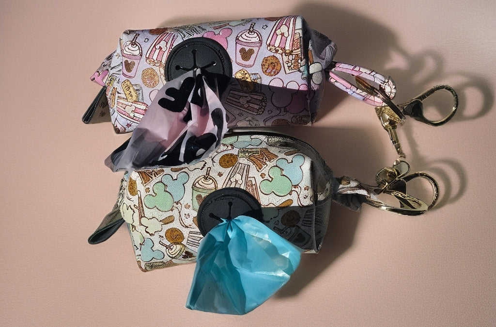 Park Days Faux Leather Poop Bag Holder