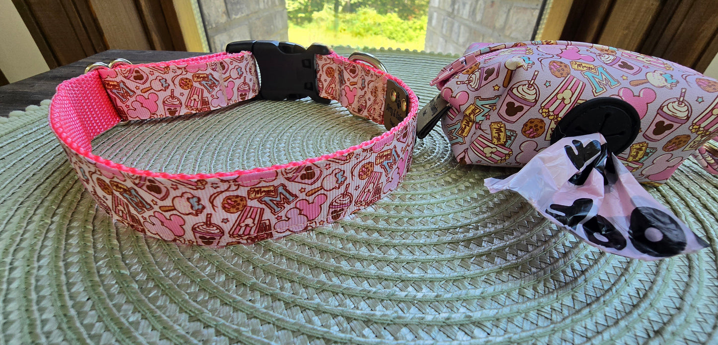 Magical Treats Dog Collar Pink and Purple – Adjustable, Comfortable & Durable