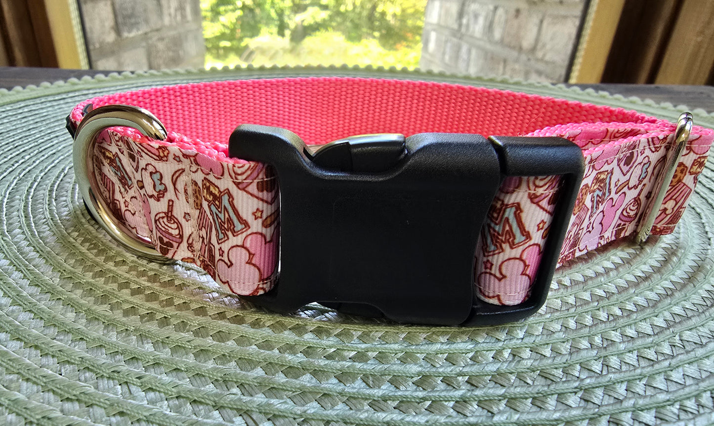 Magical Treats Dog Collar Pink and Purple – Adjustable, Comfortable & Durable