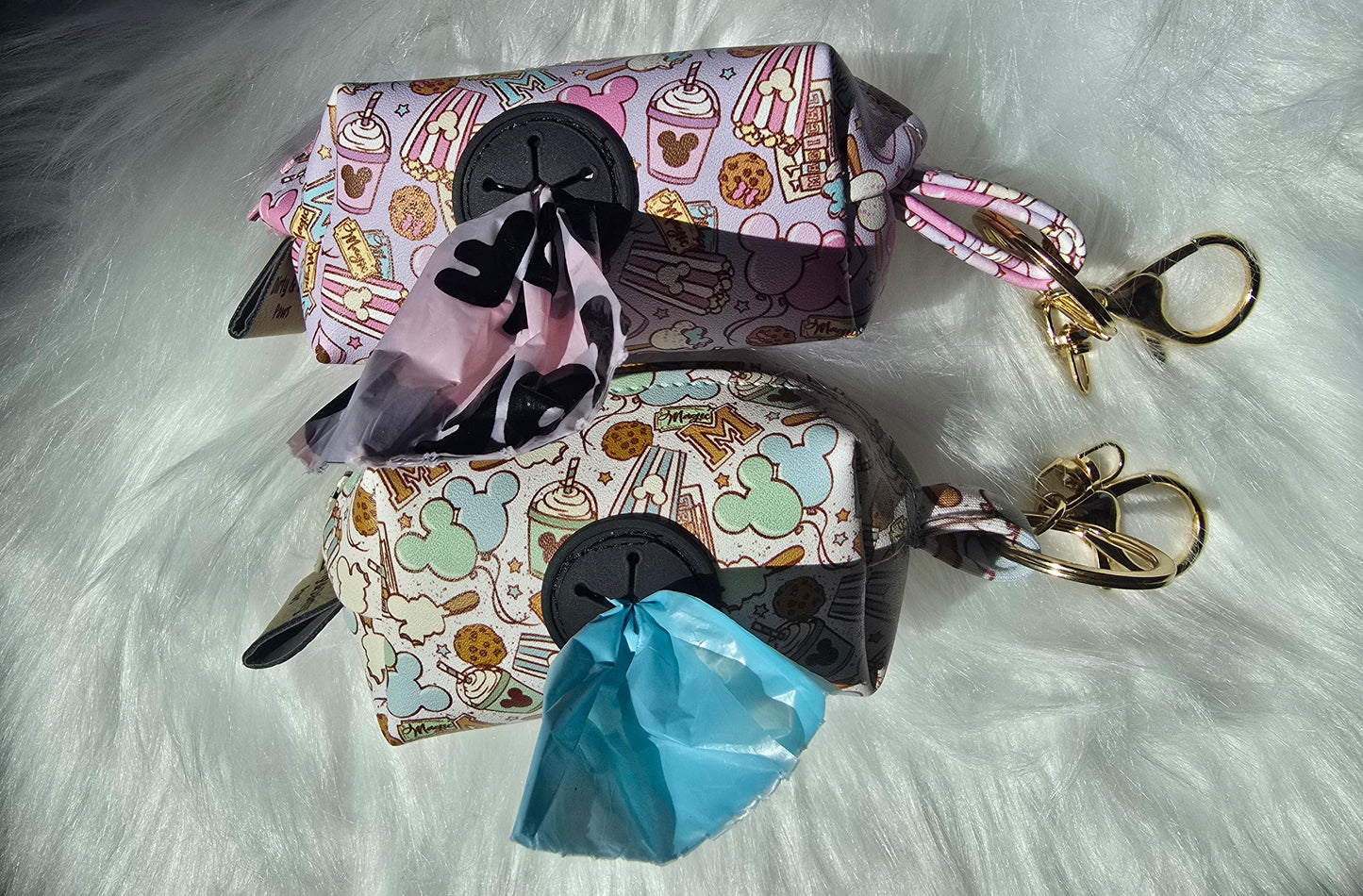 Park Days Faux Leather Poop Bag Holder