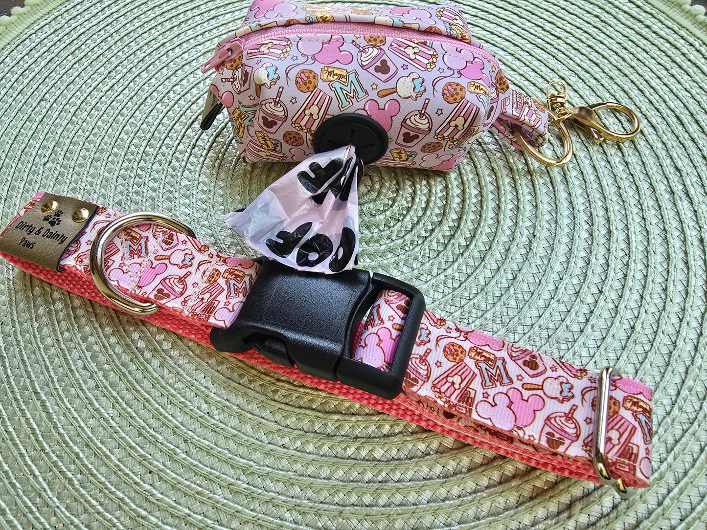 Magical Treats Dog Collar Pink and Purple – Adjustable, Comfortable & Durable