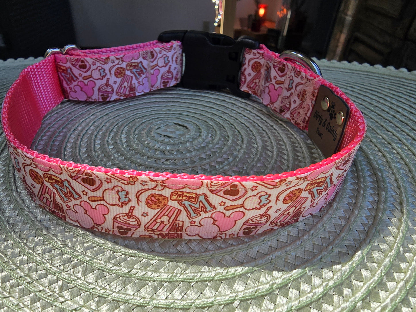 Magical Treats Dog Collar Pink and Purple – Adjustable, Comfortable & Durable