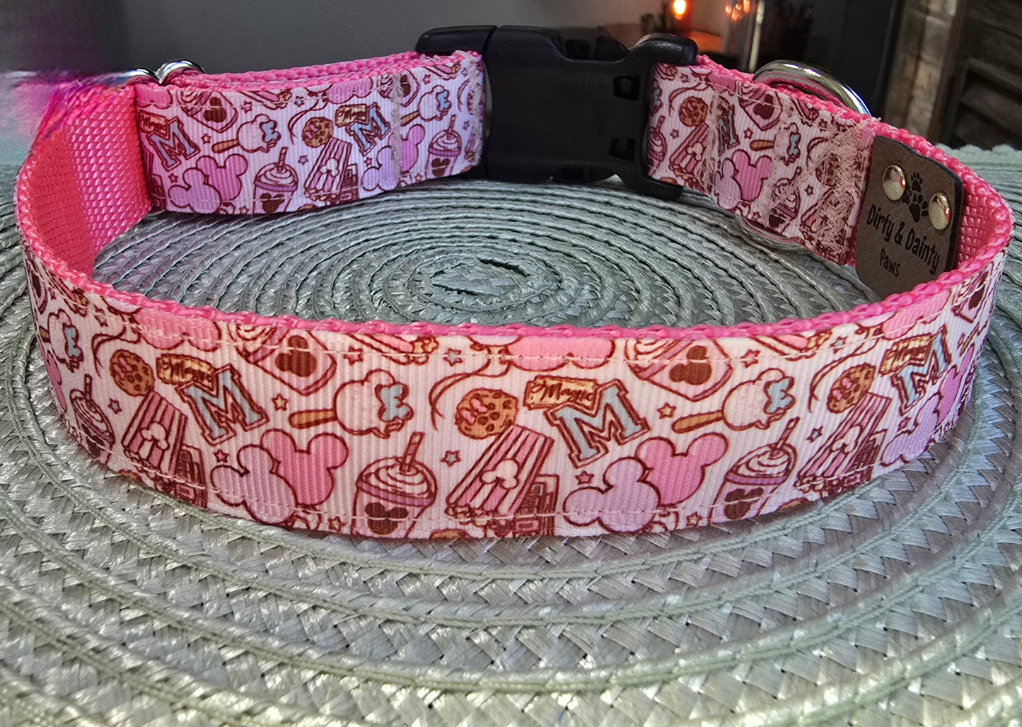 Magical Treats Dog Collar Pink and Purple – Adjustable, Comfortable & Durable