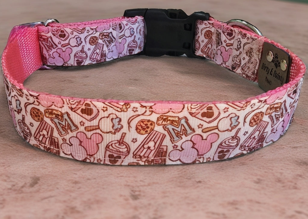 Magical Treats Dog Collar Pink and Purple – Adjustable, Comfortable & Durable