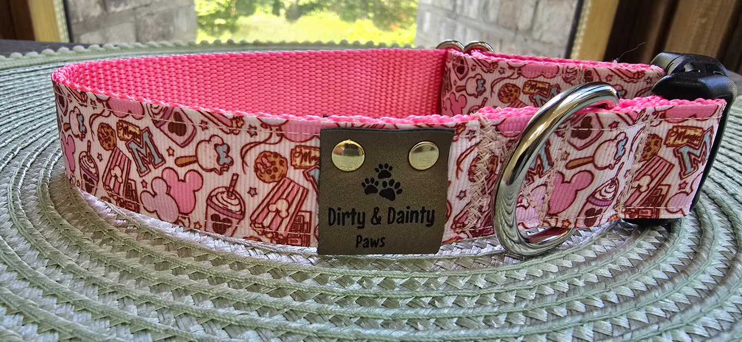 Magical Treats Dog Collar Pink and Purple – Adjustable, Comfortable & Durable