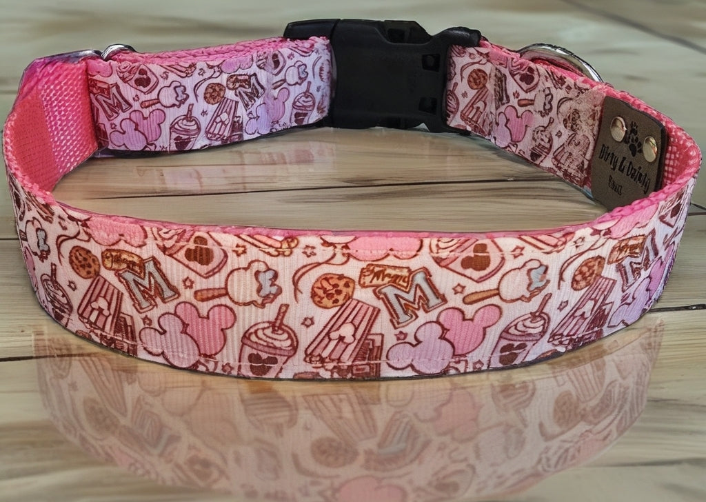 Magical Treats Dog Collar Pink and Purple – Adjustable, Comfortable & Durable