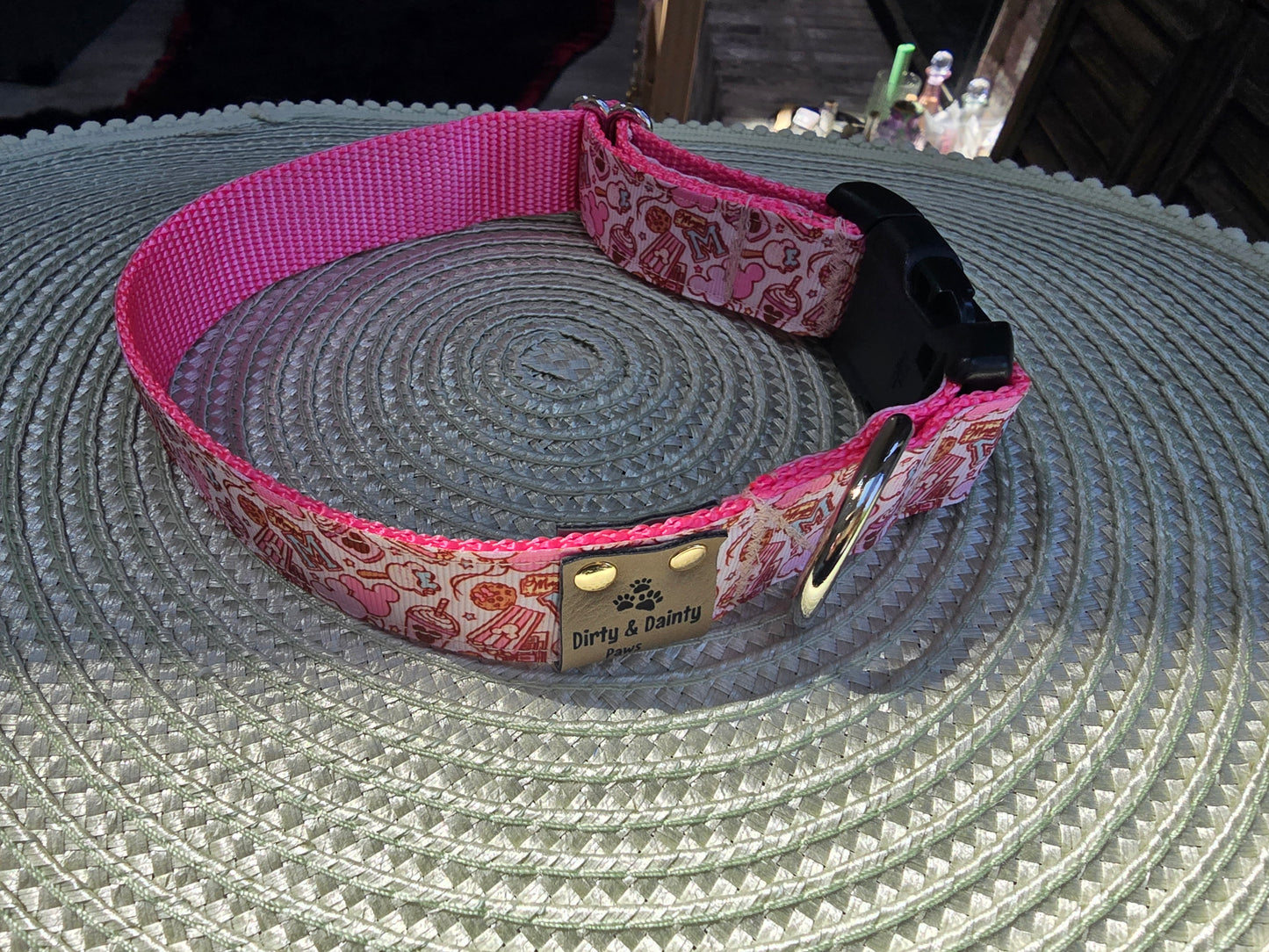 Magical Treats Dog Collar Pink and Purple – Adjustable, Comfortable & Durable