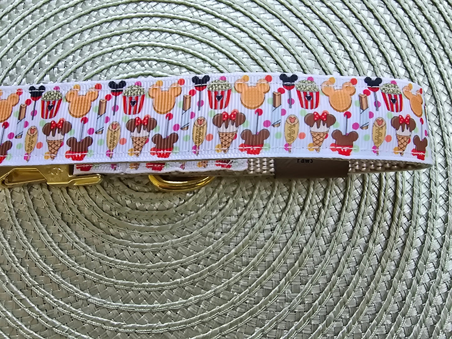 Magical Treats Nylon Dog Collar – Gold Hardware | Dirty & Dainty Paws