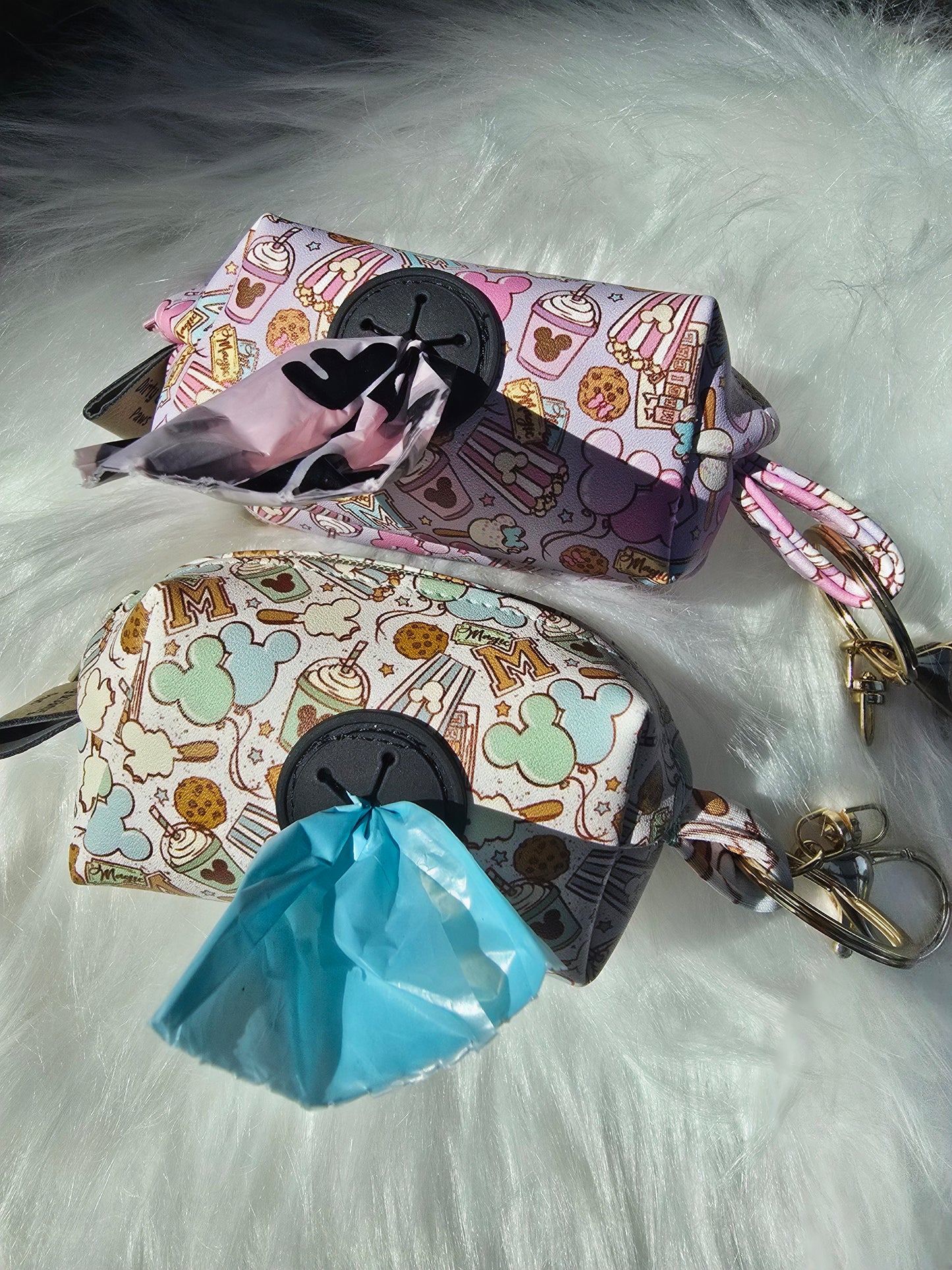 Park Days Faux Leather Poop Bag Holder