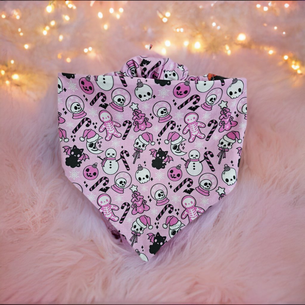 Reversible Scrunchie Dog Bandana