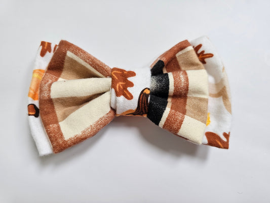 Fall and Halloween Matching Bow Ties