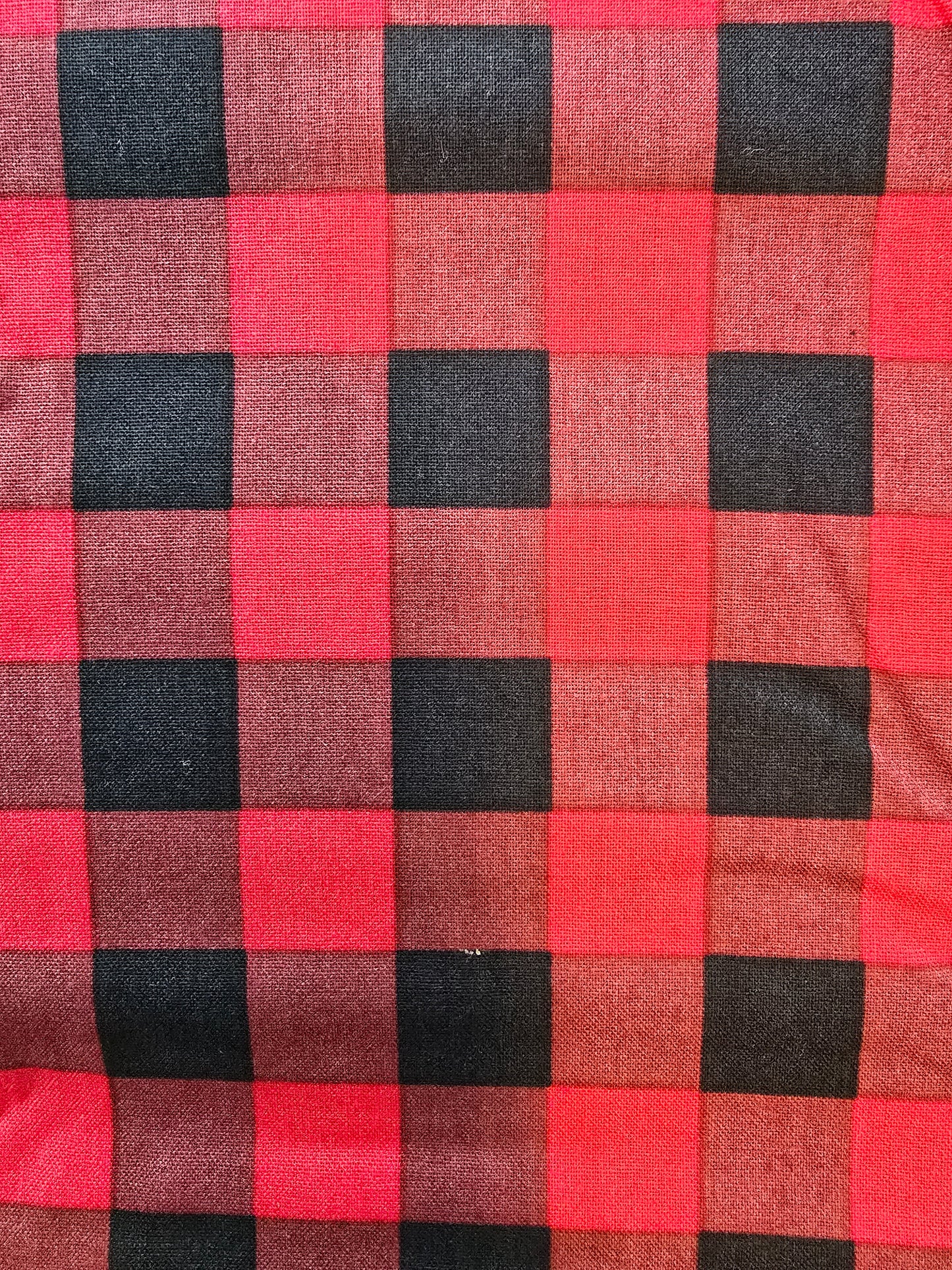 Lumberjack | Red Shimmer Plaid or Red and Black Buffalo Plaid Reversible Scrunchie Dog Bandana