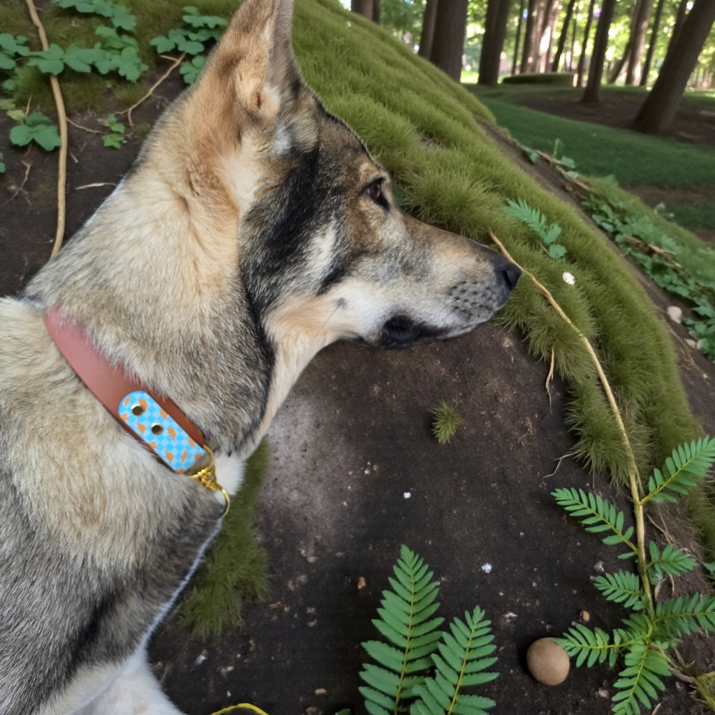 Dino Nugs Biothane Martingale Dog Collar – Waterproof No Slip Training Collar